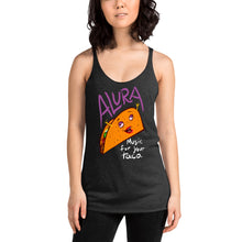 Load image into Gallery viewer, Music For Your Taco Ladies Tank Top
