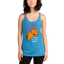 Load image into Gallery viewer, Music For Your Taco Ladies Tank Top
